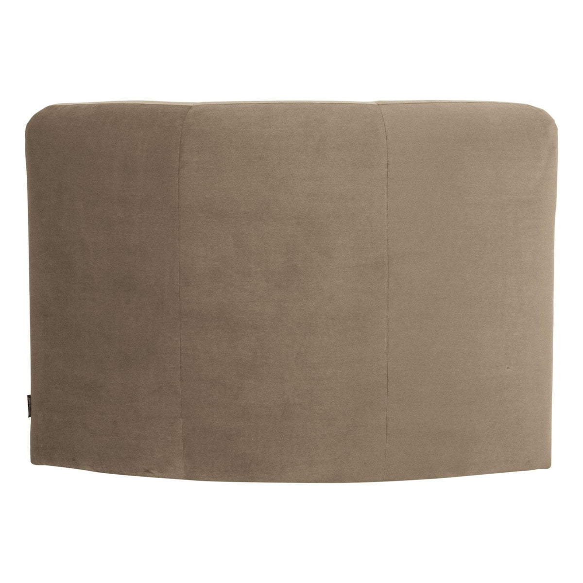 WOOOD Mojo Base eetbank hoek met rugleuning velvet Khaki