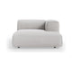 HKliving Flake bank right divan Corduroy Rib Cream