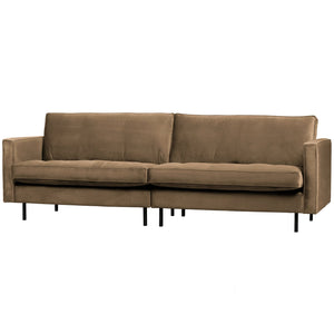 WOOOD Rodeo Classic 3-zits bank velvet Taupe