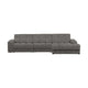 WOOOD Second Date chaise longue bank rechts rib Terrazzo