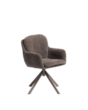 Kave Home Lexa eetkamerstoel Brown