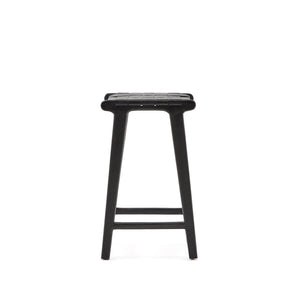 Kave Home Calixta barkruk H67 Black