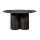 WOOOD Oona eettafel Ø140 cm Donkerbruin