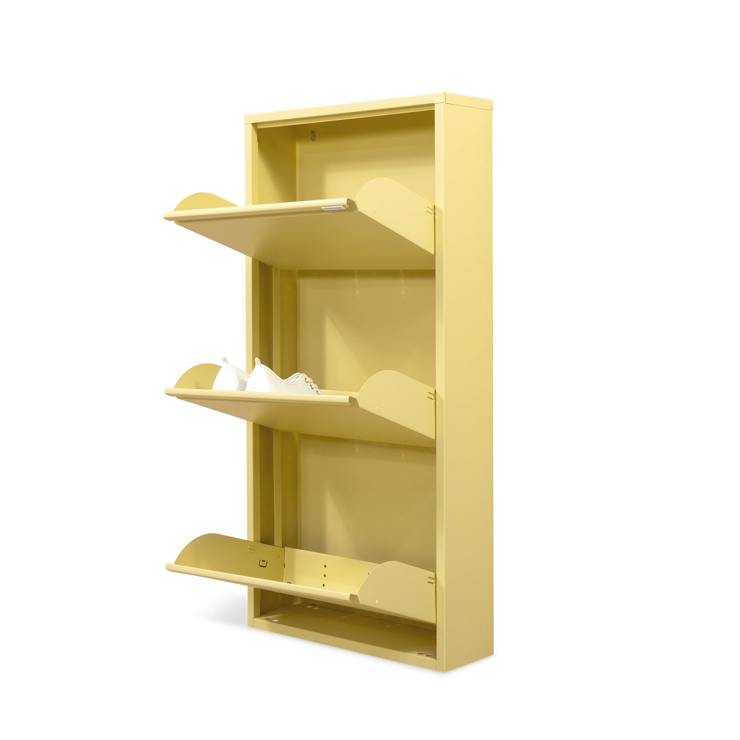Spinder Design Billy 3 schoenenkast Butter Yellow