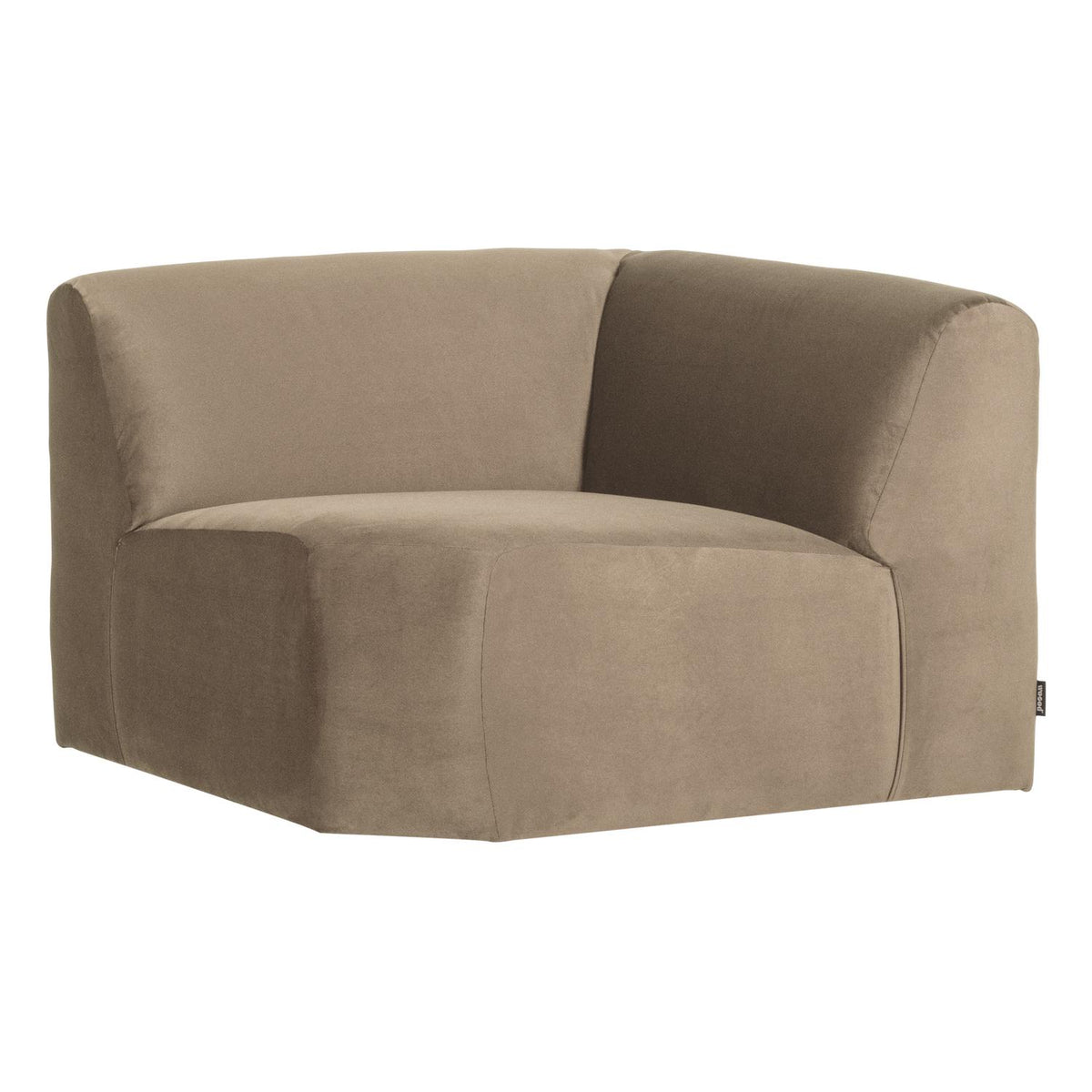 WOOOD Mojo Base bank hoekelement recht velvet Khaki