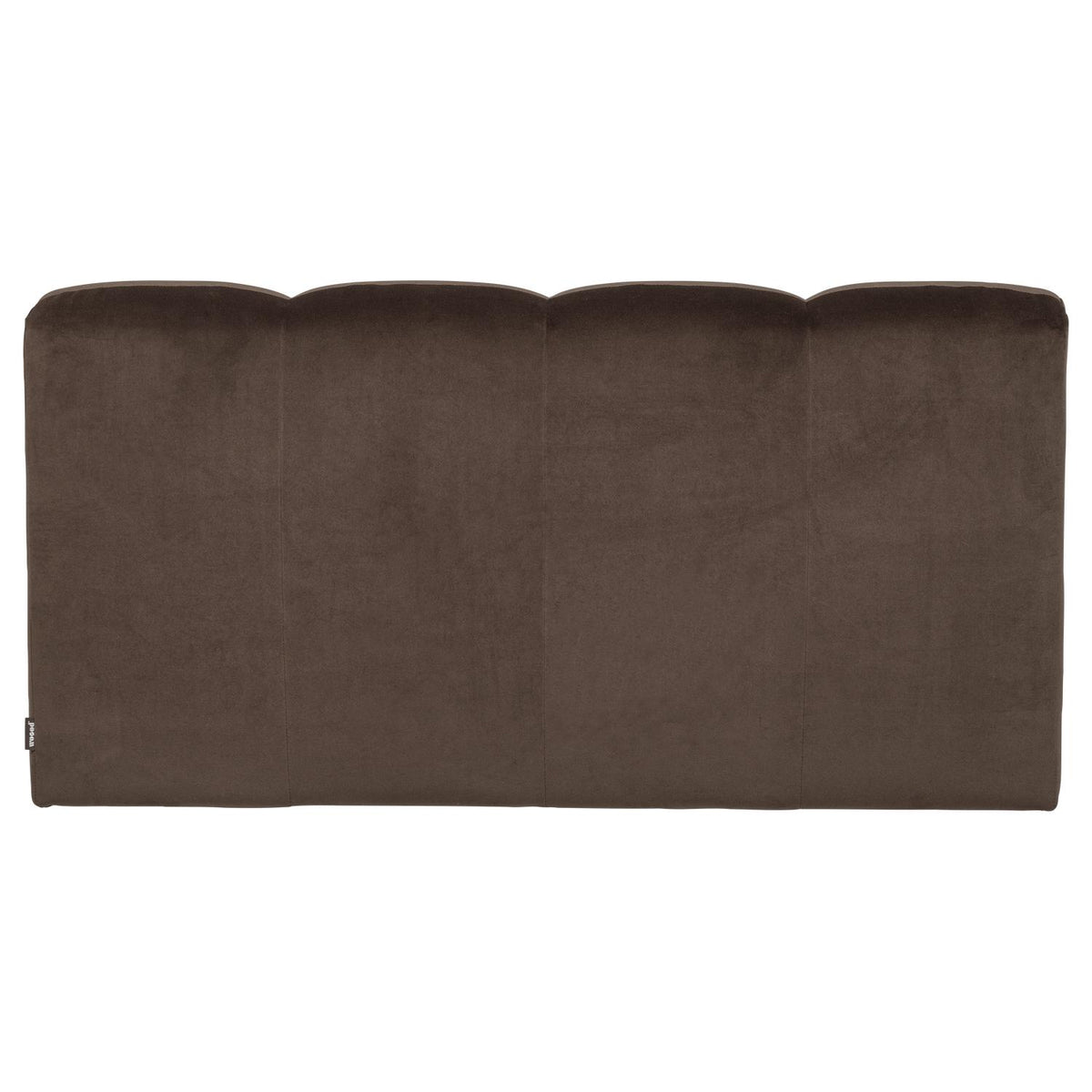 WOOOD Mojo eetbank 164 cm met rugleuning velvet Bruin