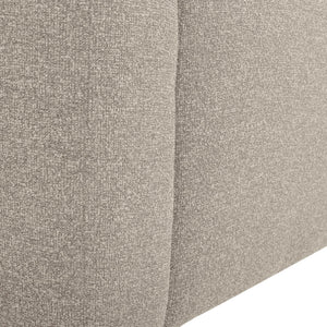 WOOOD Mojo Base 1-zits bank arm rechts bouclé Beige