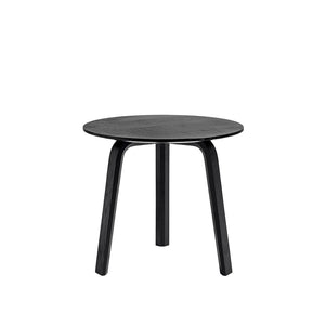 HAY Bella bijzettafel Ø45 H39 zwart gelakt eiken
