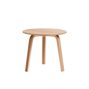 HAY Bella bijzettafel Ø45 H39 gelakt eiken