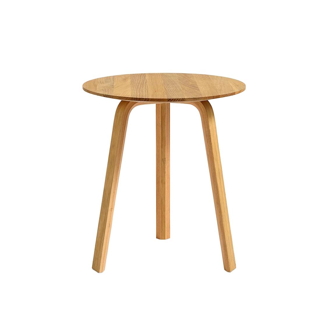 HAY Bella bijzettafel Ø45 H49 geolied eiken
