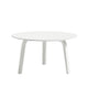 HAY Bella salontafel Ø60 H32 wit gelakt eiken