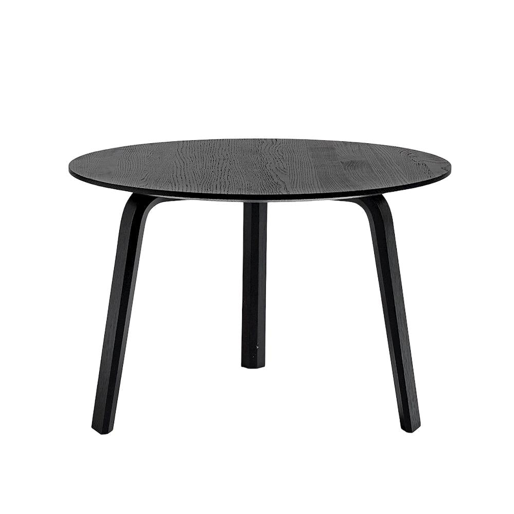 HAY Bella salontafel Ø60 H39 zwart gelakt eiken