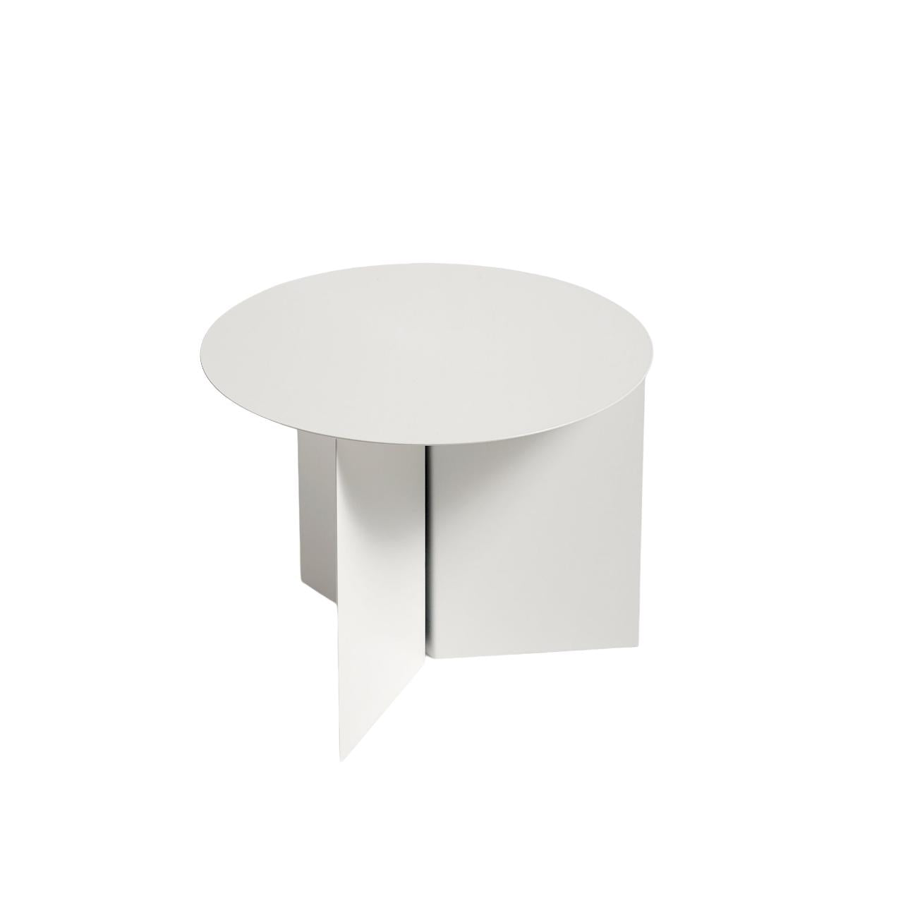 HAY Slit bijzettafel Ø45 white