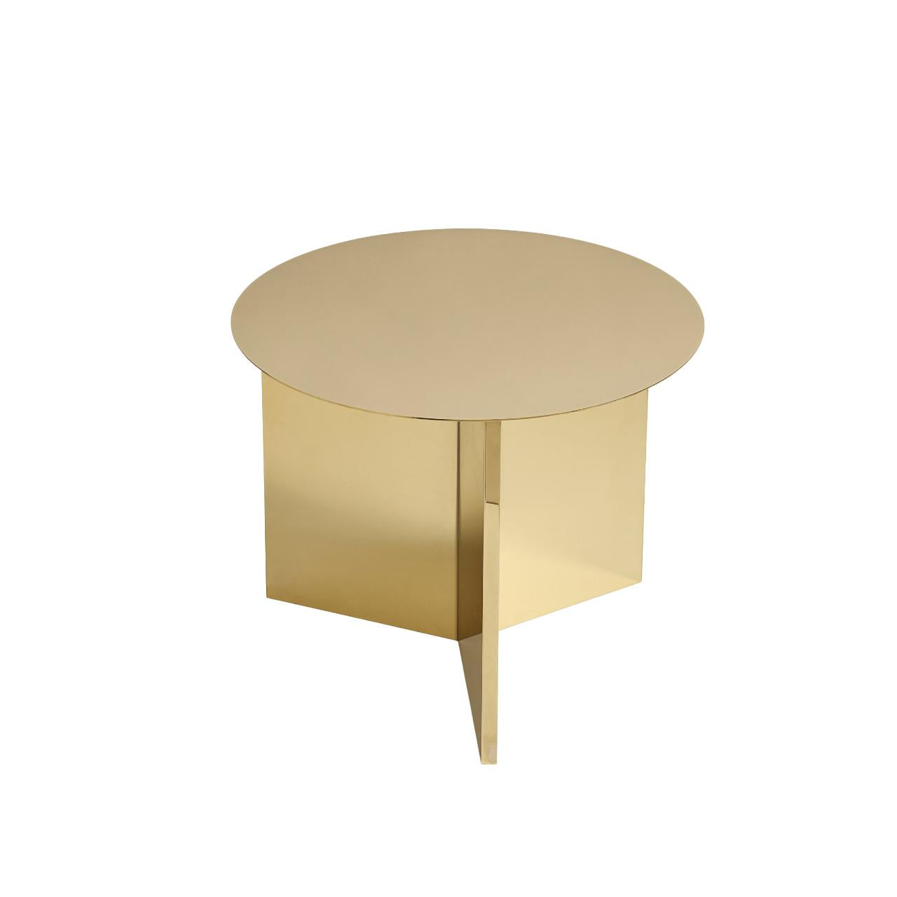 HAY Slit bijzettafel Ø45 brass
