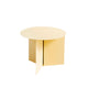 HAY Slit bijzettafel Ø45 light yellow