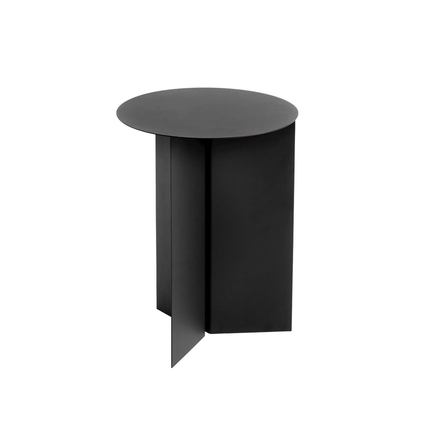 HAY Slit bijzettafel Ø35 black