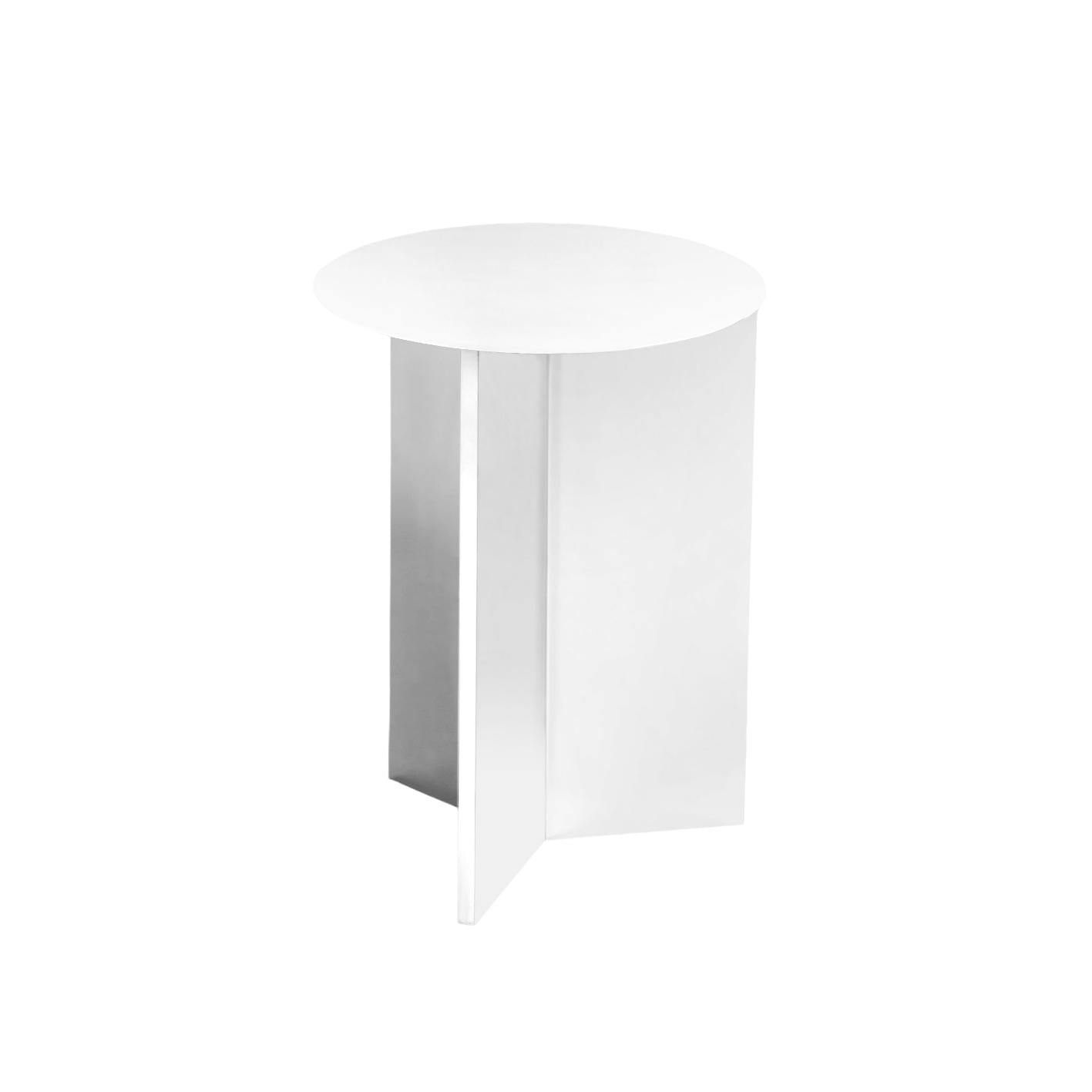 HAY Slit bijzettafel Ø35 white