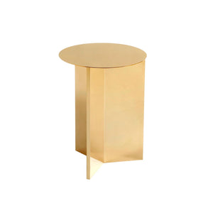 HAY Slit bijzettafel Ø35 brass