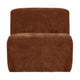 WOOOD Mojo Base 1-zits bank rib Roestbruin