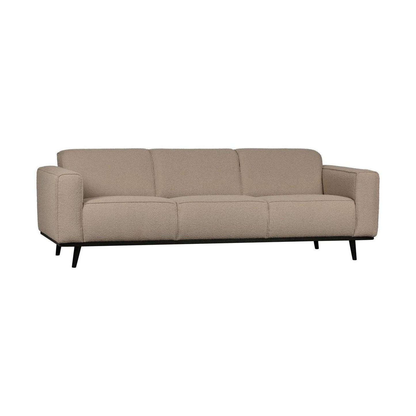 WOOOD Statement 3-zits bank Bouclé Beige