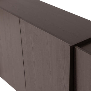 WOOOD Brock dressoir Middenbruin