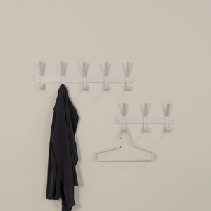 Spinder Design Dexter 5 wandkapstok Silky Taupe