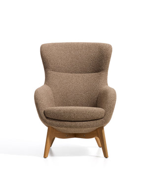 Kave Home Adiran fauteuil Lichtbruin