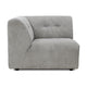 HKliving Vint bank left Corduroy Rib Cream