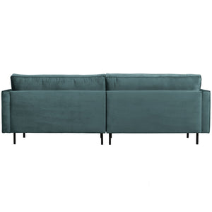 WOOOD Rodeo Classic 3-zits bank velvet Groenblauw