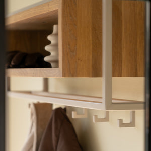 Spinder Design School 80 wandkapstok Silky Taupe