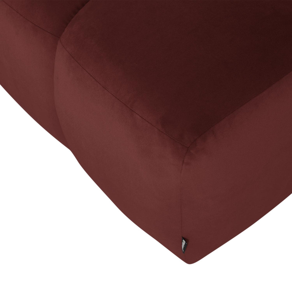 WOOOD Mojo eetbank 164 cm velvet Kastanjebruin