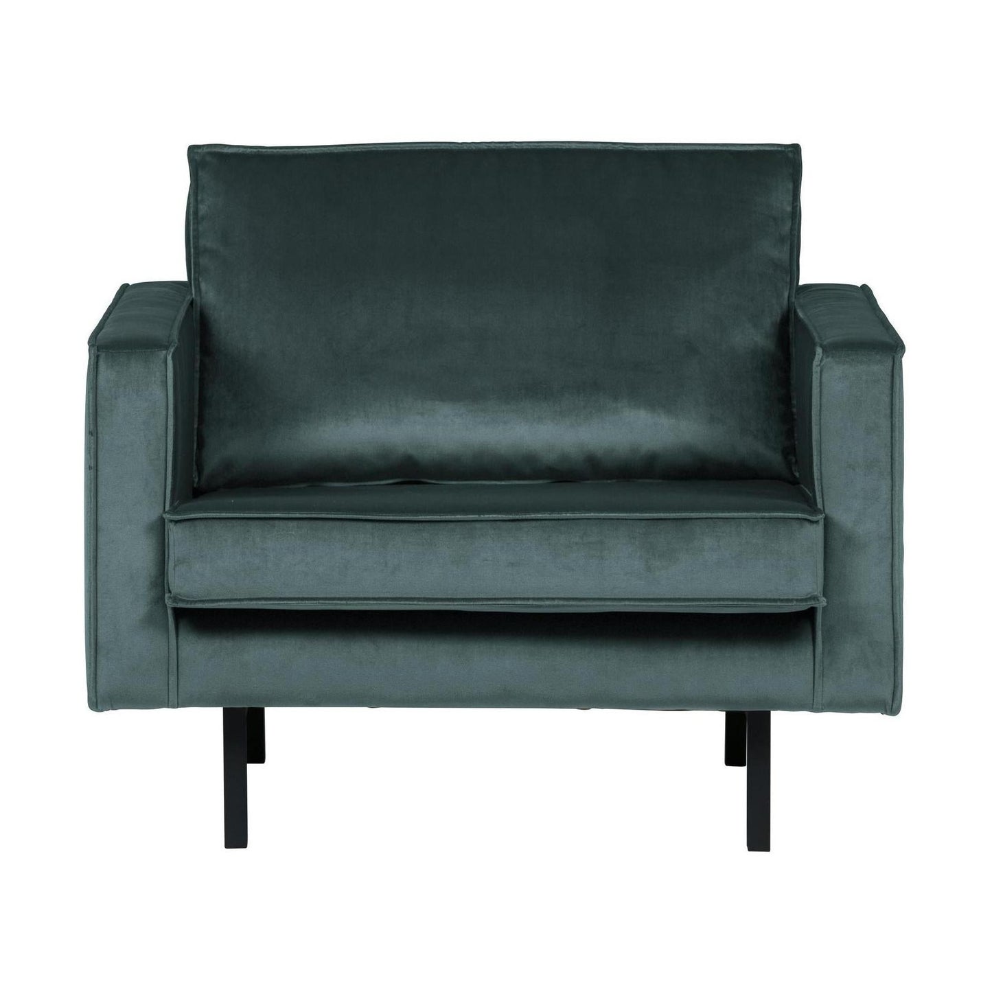 WOOOD Rodeo fauteuil velvet Petrol