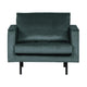 WOOOD Rodeo fauteuil velvet Petrol