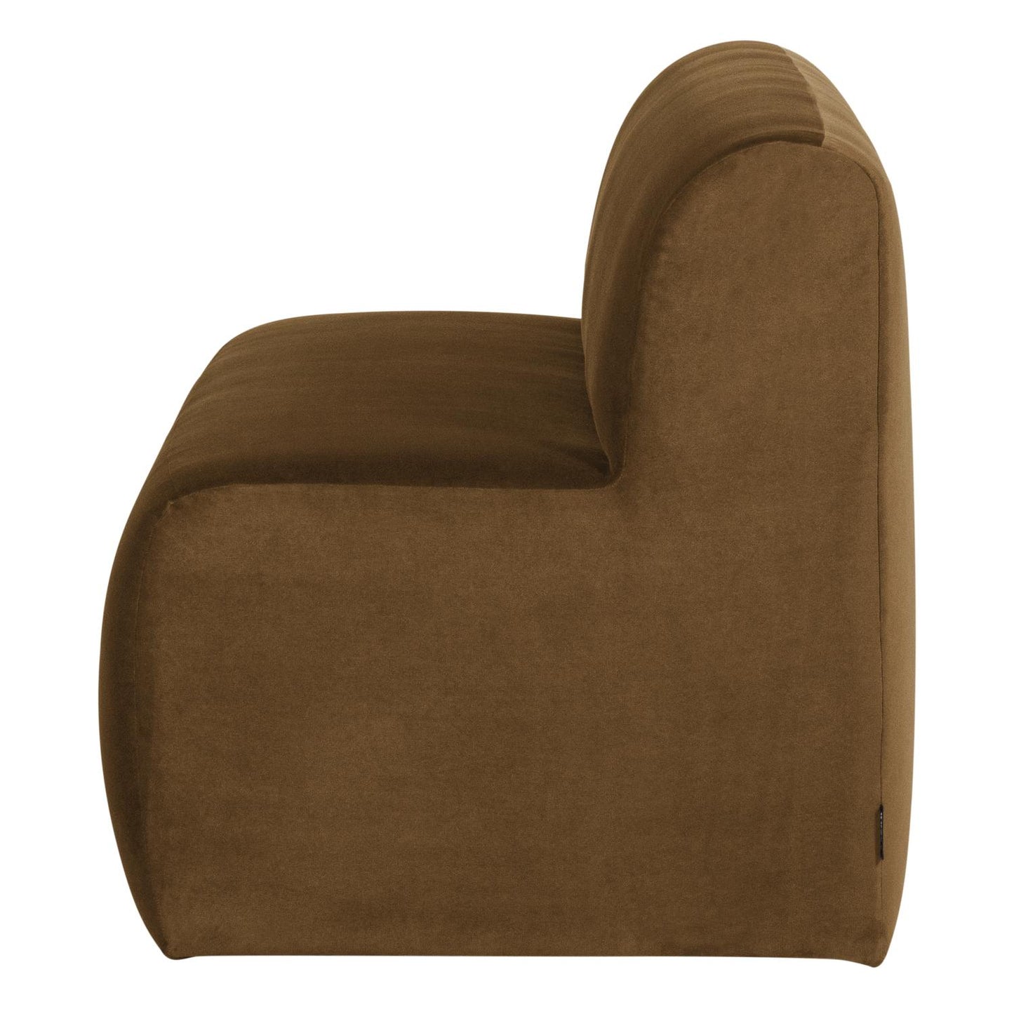 WOOOD Mojo Base eetkamerbank 164 cm velvet Honinggeel