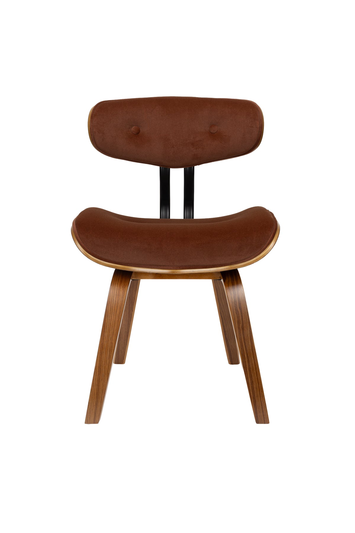 Dutchbone Blackwood eetkamerstoel Walnut/Brown