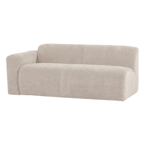 WOOOD Mojo Base 2-zits bank arm links rib Ecru