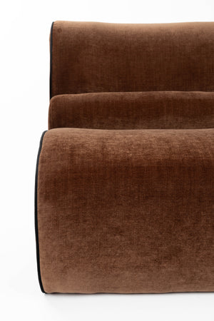 Dutchbone Donna fauteuil donkerbruin