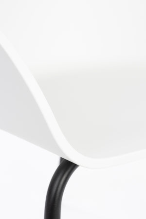 Zuiver Void eetkamerstoel White