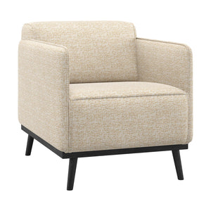WOOOD Statement fauteuil met arm Beige Melange