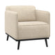 WOOOD Statement fauteuil met arm Beige Melange