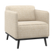 WOOOD Statement fauteuil met arm Beige Melange