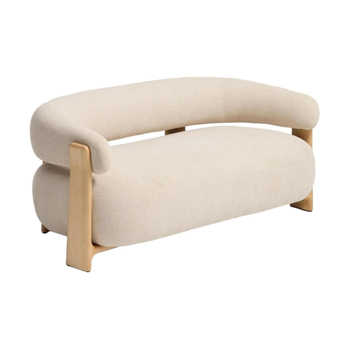 Kave Home Granite 2-zitsbank chenille Beige/naturel