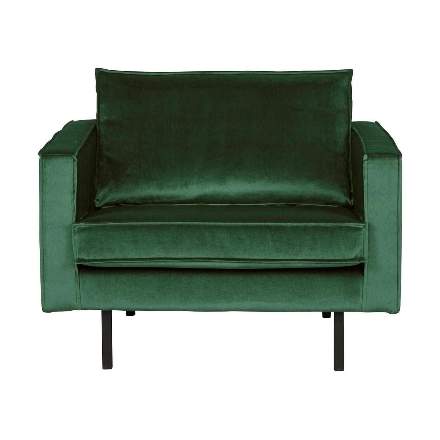 WOOOD Rodeo fauteuil velvet Bosgroen