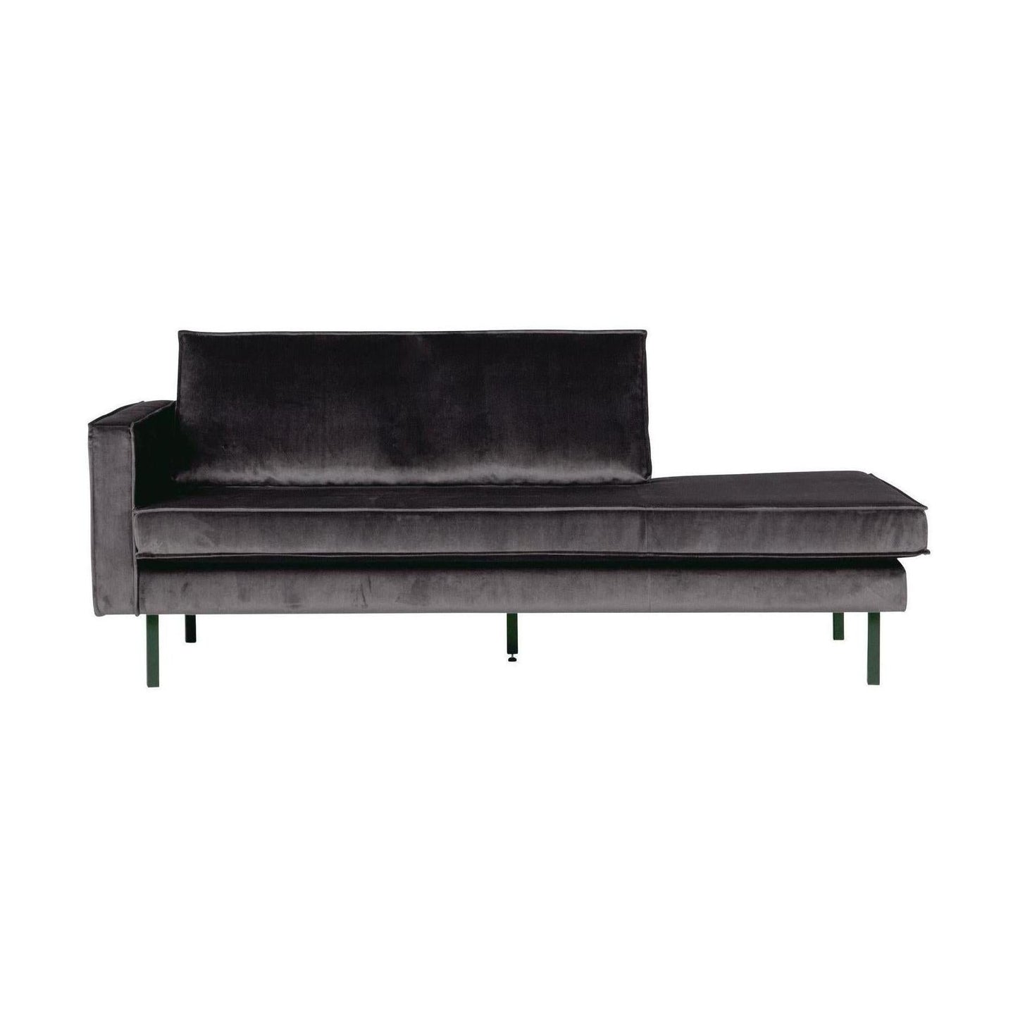 WOOOD Rodeo daybed links velvet Antraciet