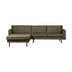 WOOOD Rodeo bank chaise longue links velvet Bonsai