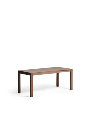 Kave Home Narevi eettafel uitschuifbaar rechthoek 130x80 cm Dark brown