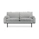 HKliving Retro 2-zitsbank Corduroy Rib Cream
