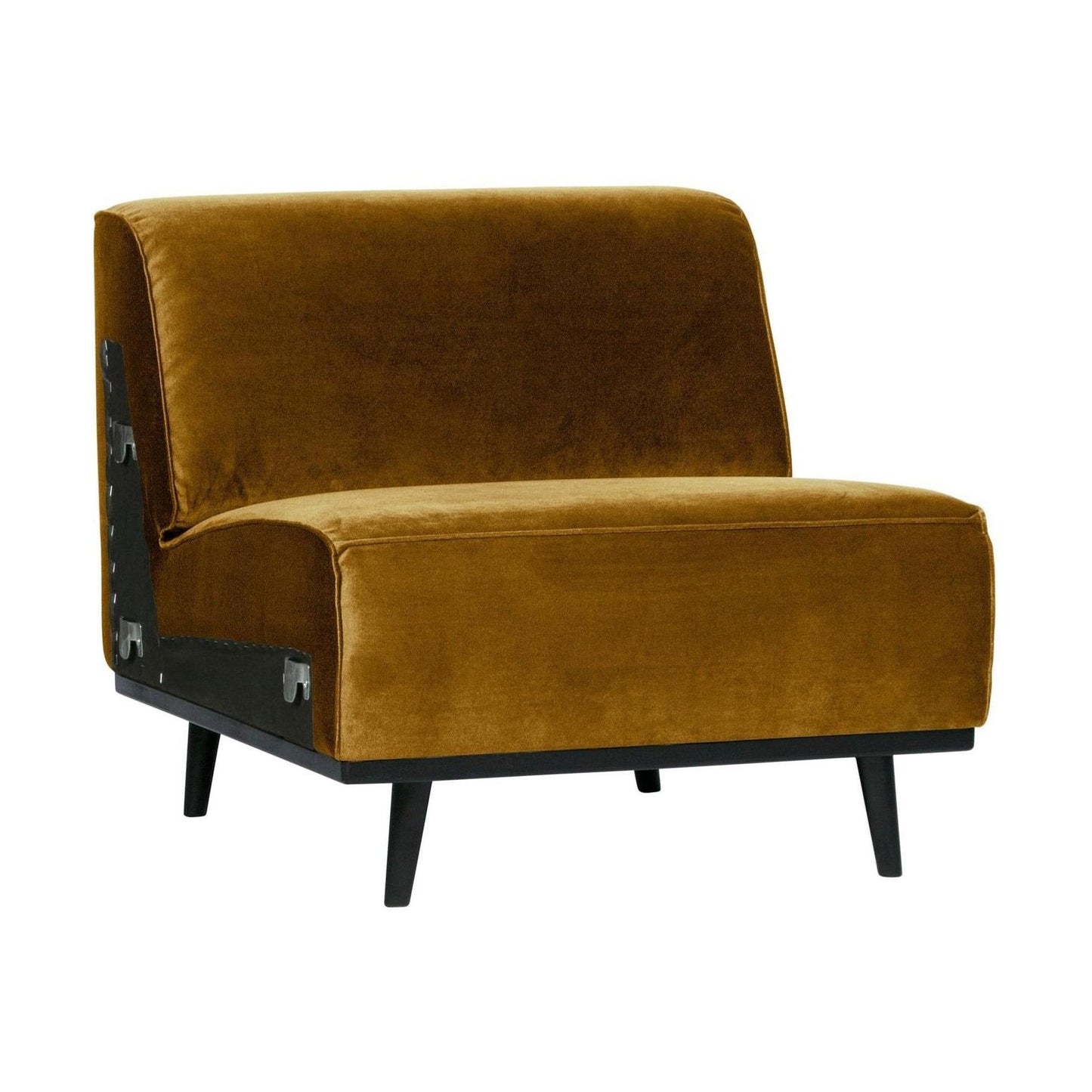 WOOOD Statement 1-zits element Velvet Honinggeel