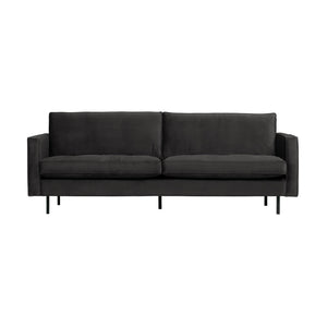 WOOOD Rodeo Classic 2,5-zits bank velvet Antraciet