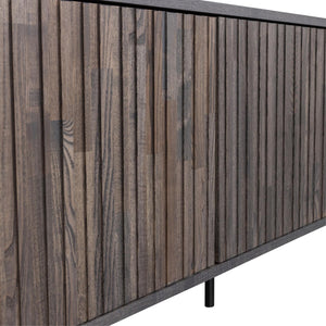 WOOOD Gravure tv-meubel Espresso